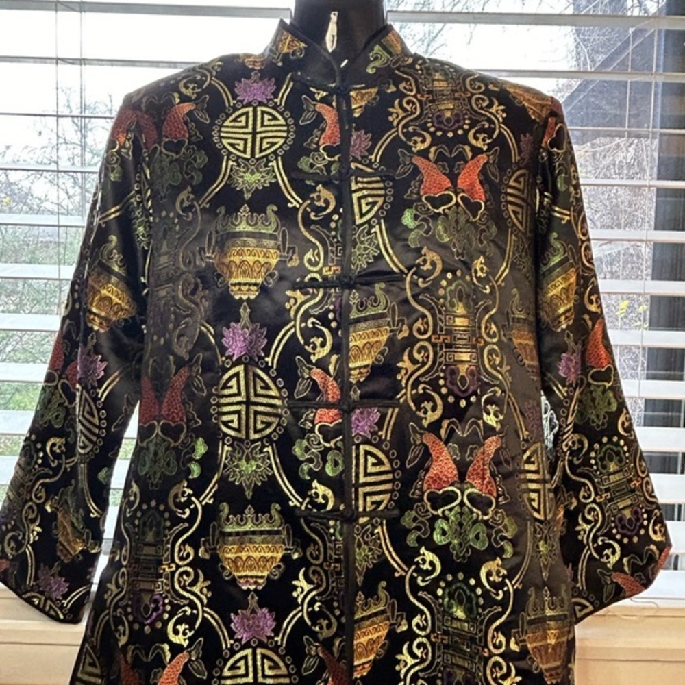 Xin hua fu shi button blouse